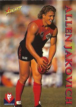 1995 Select AFL #104 Allen Jakovich Front